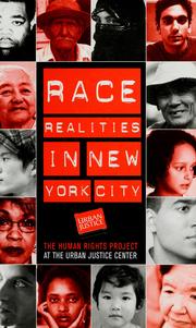 Cover of: Race realities in New York City