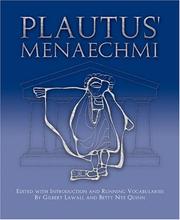 Cover of: Plautus' Menaechmi by Titus Maccius Plautus