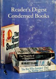 Cover of: Reader's digest condensed books: Volume 4 - 1974