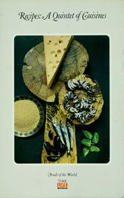 Cover of: Recipes: a quintet of cuisines.
