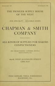 Cover of: [Catalogue of] Chapman & Smith company