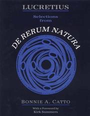 Selections from De rerum natura by Titus Lucretius Carus