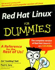 Cover of: Red Hat Linux for dummies by Jon Hall
