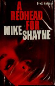 Cover of: A redhead for Mike Shayne: Michael Shayne's 48th case
