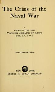 Cover of: The crisis of the naval war