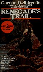 Cover of: Renegade's Trail