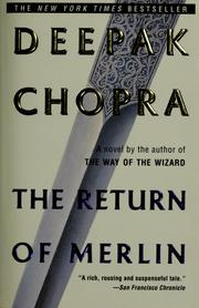 Cover of: The return of Merlin by Deepak Chopra