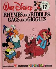 Cover of: Rhymes and riddles, gags and giggles by Walt Disney Productions