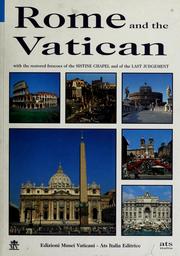 Cover of: Rome and the Vatican.
