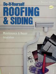 Cover of: Roofing & siding