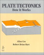 Plate tectonics by Cox, Allan