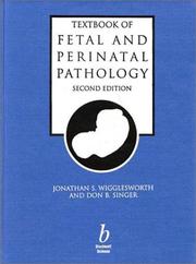 Cover of: Textbook of fetal and perinatal pathology