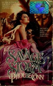 Cover of: Savage storm by Phoebe Conn