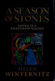 Cover of: A season of stones by Helen Winternitz