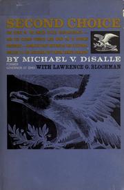 Cover of: Second choice by DiSalle, Michael V.