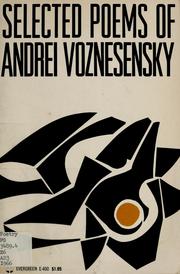 Cover of: Selected poems of Andrei Voznesensky
