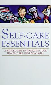 Cover of: Self-care essentials by Chad Abresch