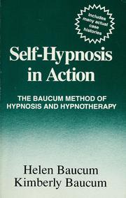 Cover of: Self-hypnosis in action