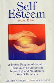 Cover of: Self-esteem by Matthew McKay, Matthew McKay