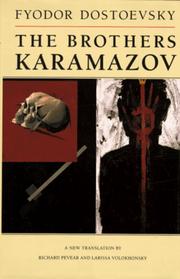 Cover of: The brothers Karamazov by Фёдор Михайлович Достоевский