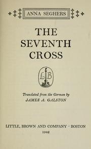 Cover of: The seventh cross