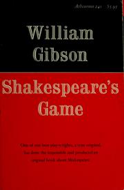 Cover of: Shakespeare's game by William Gibson