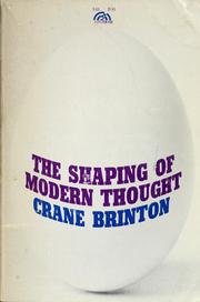 Cover of: The Shaping of modern thought. -- by Crane Brinton