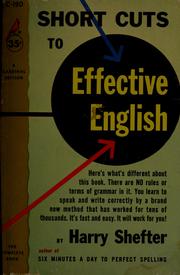 Cover of: Short cuts to effective English
