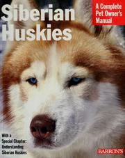 Cover of: Siberian huskies