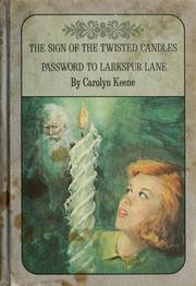 Cover of: The sign of the twisted candles. by Carolyn Keene