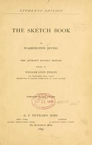 Cover of: The sketch book by Washington Irving
