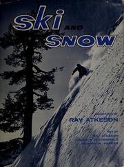Cover of: Ski and snow.