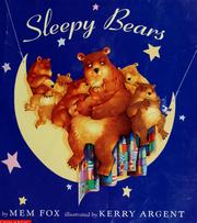 Cover of: Sleepy bears by Mem Fox