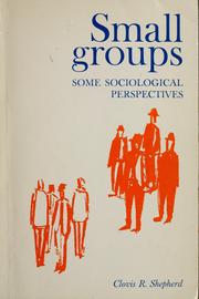 Cover of: Small groups by Clovis R. Shepherd