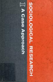Cover of: Sociological Research