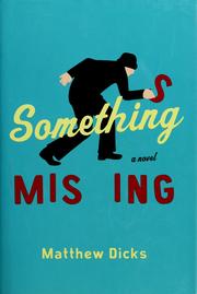 Cover of: Something missing