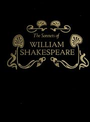Cover of: The sonnets of William Shakespeare by William Shakespeare