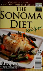 The Sonoma diet cookbook by Connie Guttersen