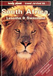 Cover of: South Africa, Lesotho & Swaziland, a travel survival kit by Richard Everist