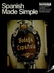 Cover of: Spanish made simple by Eugene Jackson