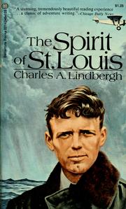 Cover of: The Spirit of St. Louis by Charles A. Lindbergh