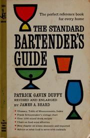 Cover of: The standard bartender's guide