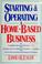 Cover of: Starting and operating a home-based business
