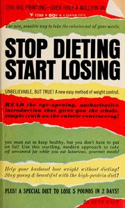 Cover of: Stop dieting, start losing