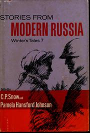 Cover of: Stories from modern Russia by C. P. Snow