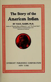 Cover of: The story of the American Indian