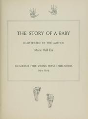 Cover of: The story of a baby