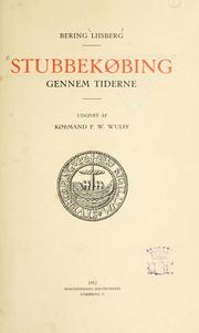 Cover of: Stubbekøbing gennem tiderne