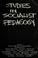 Cover of: Studies in Socialist pedagogy
