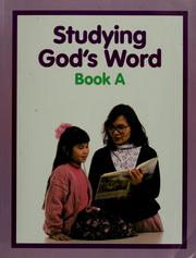 Cover of: Studying God's word.